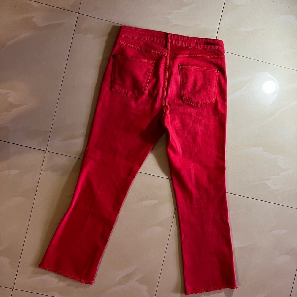 Anthropologie's‎ Pilcro & Letterpress Pink Jeans new without tag - Picture 15 of 16
